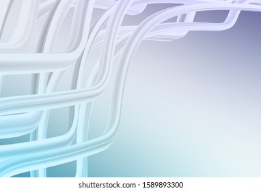 Light Pink, Blue vector glossy abstract layout. An elegant bright illustration with gradient. Smart design for your work.