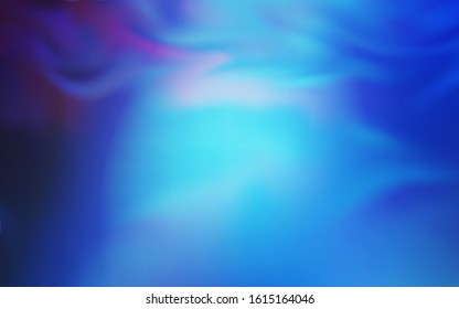 Light Pink, Blue vector glossy abstract background. New colored illustration in blur style with gradient. New style design for your brand book.