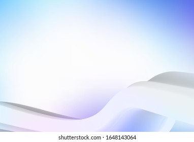 Fondo abstracto brillante rosa claro, vector azul. Ilustración creativa en estilo de medio tono con degradado. Nueva forma de tu diseño.