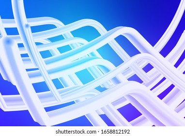 Hellrosa, blaue Vektorillustration, glänzende abstrakte Hintergrund. Abstrakte farbige Illustration mit Farbverlauf. Neues Design für Ihr Markenbuch.