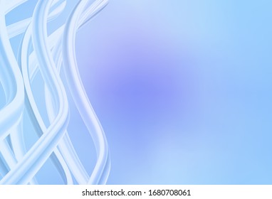 Light Pink, Blue vector glossy abstract layout. A completely new colored illustration in blur style. Elegant background for a brand book.