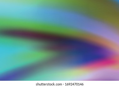 Light Pink, Blue vector glossy abstract backdrop. Abstract colorful illustration with gradient. New style for your business design.