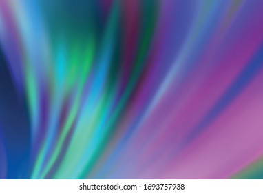 Light Pink, Blue vector glossy abstract backdrop. A completely new colored illustration in blur style. Background for a cell phone.