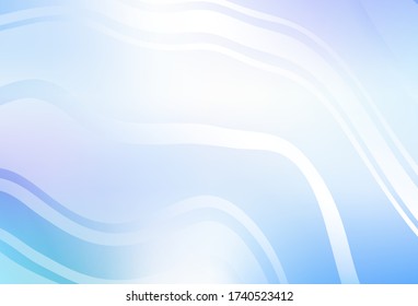 Diseño abstracto brillante vectorial azul claro rosa. Ilustración colorida abstracta con gradiente. Diseño completamente nuevo para su negocio.
