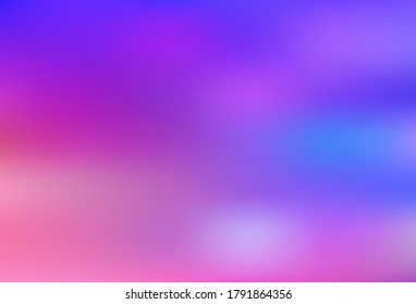 Diseño abstracto brillante vectorial azul claro rosa. Una elegante ilustración brillante con gradiente. Nuevo estilo para el diseño de su negocio.