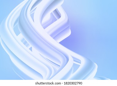 Light Pink, Blue vector glossy abstract layout. A completely new colored illustration in blur style. Background for designs.