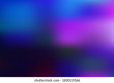 Light Pink, Blue vector glossy abstract layout. New colored illustration in blur style with gradient. New style for your business design.