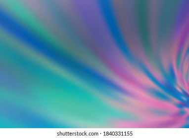 Pink claro, Blue vector brillante fondo abstracto. Ilustración colorida en estilo abstracto con gradiente. Diseño completamente nuevo para su negocio.