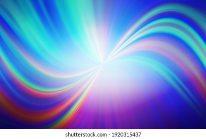 Diseño abstracto brillante vectorial azul claro rosa. Ilustración creativa en estilo de semitono con gradiente. Marco elegante para un libro de marca.
