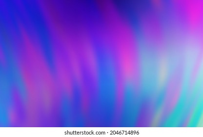 Light Pink, Blue vector glossy abstract backdrop. New colored illustration in blur style with gradient. Blurred design for your web site.