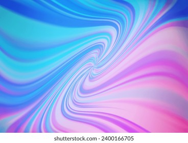 Light Pink, Blue vector glossy abstract template. Colorful illustration in abstract style with gradient. Brand new style for your business design.