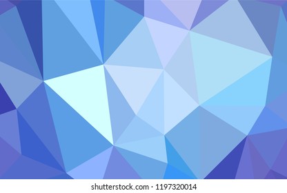 Light Pink, Blue vector gradient triangles pattern. Colorful illustration in polygonal style with gradient. Textured pattern for your backgrounds.