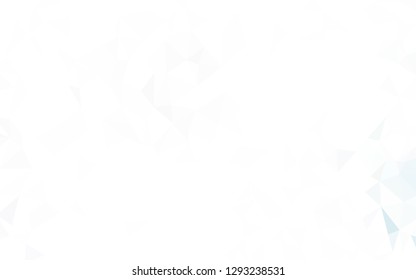 Light Pink, Blue vector gradient triangles template. Colorful illustration in abstract style with triangles. Polygonal design for your web site.