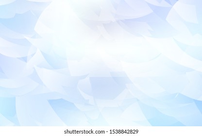 Light Pink, Blue vector gradient triangles template. Modern abstract illustration with triangles. Pattern for a brand book's backdrop.
