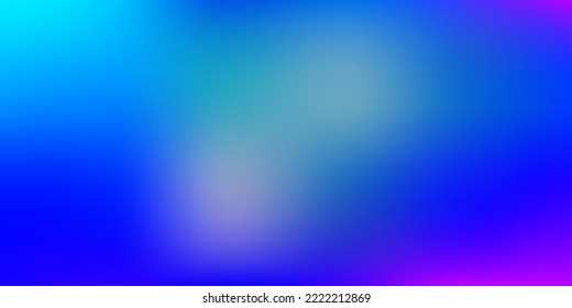 Light Pink, Blue vector gradient blur template. Colorful illustration with gradient in halftone style. Multipurpose app design.