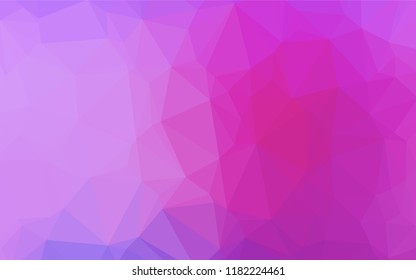Light Pink, Blue vector hexagon mosaic texture. Brand new colored illustration in blurry style with gradient. The elegant pattern can be used as part of a brand book.