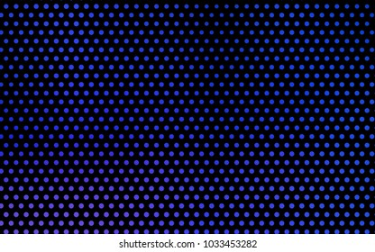 Light Pink, Blue vector illustration which consist of circles. Dotted gradient design for your business. Creative geometric background in halftone style with colored spots.