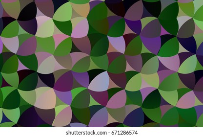 Light Pink, Blue vector illustration which consist of circles. Dotted gradient design for your business. Creative geometric background in halftone style with colored spots.