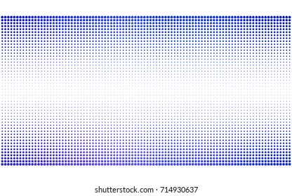 Light Pink, Blue vector illustration which consist of circles. Dotted gradient design for your business. Creative geometric background in halftone style with colored spots.