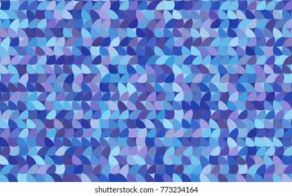 Light Pink, Blue vector illustration which consist of circles. Dotted gradient design for your business. Creative geometric background in halftone style with colored spots.