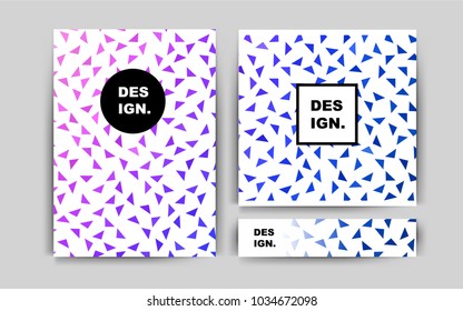 Light Pink, Blue vector layout for Leaflets. Booklet with textbox on colorful abstract background. New design for a poster, banner of your website.