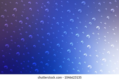 Light Pink, Blue vector layout with circle shapes. Beautiful colored illustration with blurred circles in nature style. The pattern can be used for beautiful websites.