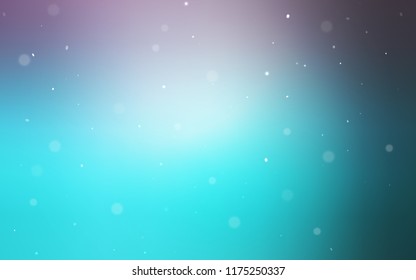 Light Pink, Blue vector layout with circle shapes. Modern abstract illustration with colorful water drops. Pattern can be used for futuristic ad, booklets.