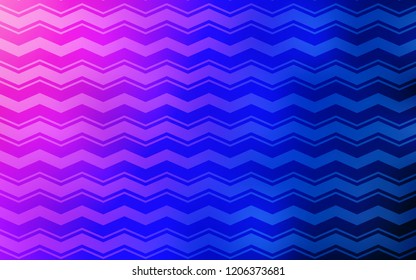 Light Pink, Blue vector layout with flat lines. Colorful shining illustration with lines on abstract template. Template for your beautiful backgrounds.