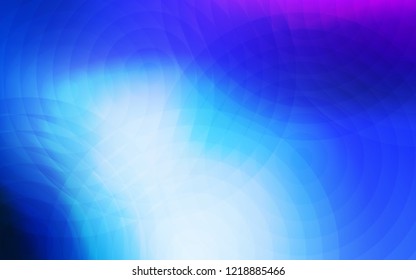Light Pink, Blue vector layout with circle shapes. Modern abstract illustration with colorful water drops. New design for ad, poster, banner of your website.