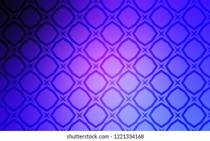 Light Pink, Blue vector layout with bright stars. Decorative illustration with stars on abstract template. Pattern for new year ad, booklets.