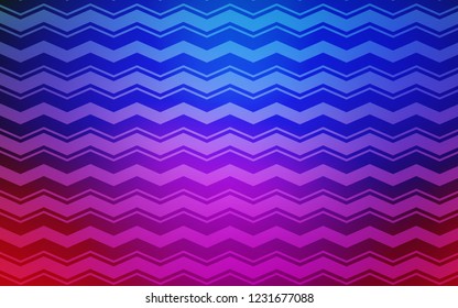 Light Pink, Blue vector layout with flat lines. Modern geometrical abstract illustration with Lines. Pattern for your busines websites.