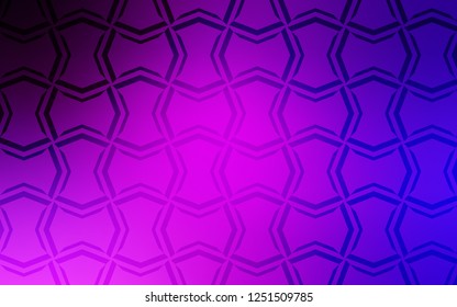 Light Pink, Blue vector layout with flat lines. Glitter abstract illustration with colored sticks. Pattern for ads, posters, banners.