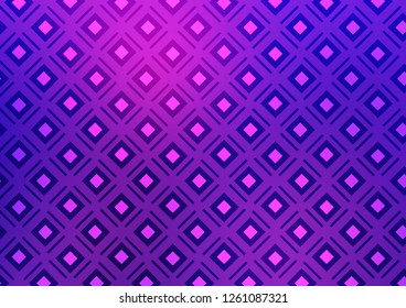 Light Pink, Blue vector layout with lines, rectangle. Shining colorful illustration with lines, rectangles. Pattern for websites, landing pages.