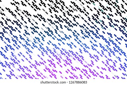Light Pink, Blue vector layout with flat lines. Blurred decorative design in simple style with lines. Pattern for websites, landing pages.