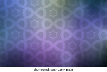 Light Pink, Blue vector layout with bright stars. Shining colored illustration with stars. Smart design for your business advert.