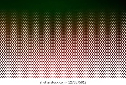 Light Pink, Blue vector layout with circle shapes. Abstract illustration with colored bubbles in nature style. Pattern of water, rain drops.