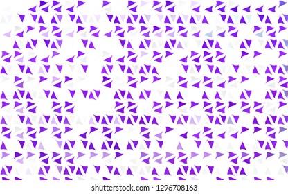 Light Pink, Blue vector layout with lines, triangles. Decorative design in abstract style with triangles. Pattern can be used for websites.