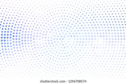 Light Pink, Blue vector  layout with circle shapes. Blurred decorative design in abstract style with bubbles. Pattern for ads, leaflets.