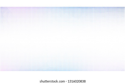 Light Pink, Blue vector  layout with circle shapes. Glitter abstract illustration with blurred drops of rain. Pattern for beautiful websites.