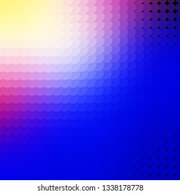 Light Pink, Blue vector layout with circles. Abstract illustration with colorful spots in nature style. Pattern for websites, landing pages.