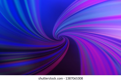 Light Pink, Blue vector layout with wry lines. Shining colorful illustration in simple style. A completely new template for your design.