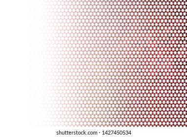Light Pink, Blue vector layout with hexagonal shapes. Colorful hexagons on blur backdrop. New template for your brand book.