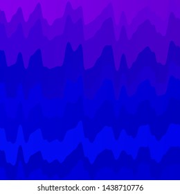 Light Pink, Blue vector layout with curves. Illustration in abstract style with gradient curved.  Design for your business promotion.