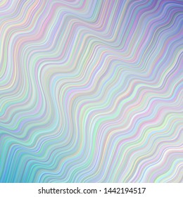 Light Pink, Blue vector layout with wry lines. Brand new colorful illustration in simple style. A completely new template for your design.