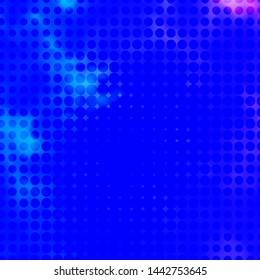 Light Pink, Blue vector layout with circles. Abstract illustration with colorful spots in nature style. Design for posters, banners.