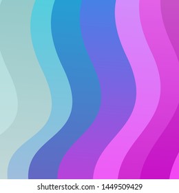 Light Pink, Blue vector layout with wry lines. Abstract gradient illustration with wry lines. Smart design for your promotions.