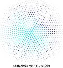 Light Pink, Blue vector layout with bright stars. Shining colorful illustration with small and big stars. Pattern for websites, landing pages.