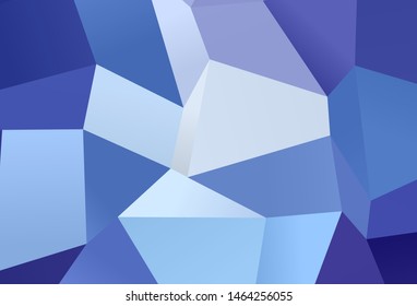Light Pink, Blue vector layout with lines, rectangles. Beautiful illustration with rectangles and squares. Modern template for your landing page.