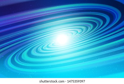 Light Pink, Blue vector layout with cosmic stars. Shining illustration with sky stars on abstract template. Best design for your ad, poster, banner.