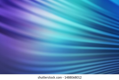 Light Pink, Blue vector layout with bent lines. A completely new colorful illustration in simple style. Abstract style for your business design.